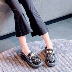 WDY260924-7 حذاء أنيق ومريح رسمي بناتي للأعياد والمناسبات