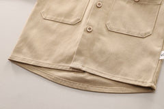 SSX220824-100 طقم جينز 3 قطع ( بلوزة قطنية + جكيت + بنطلون جينز )