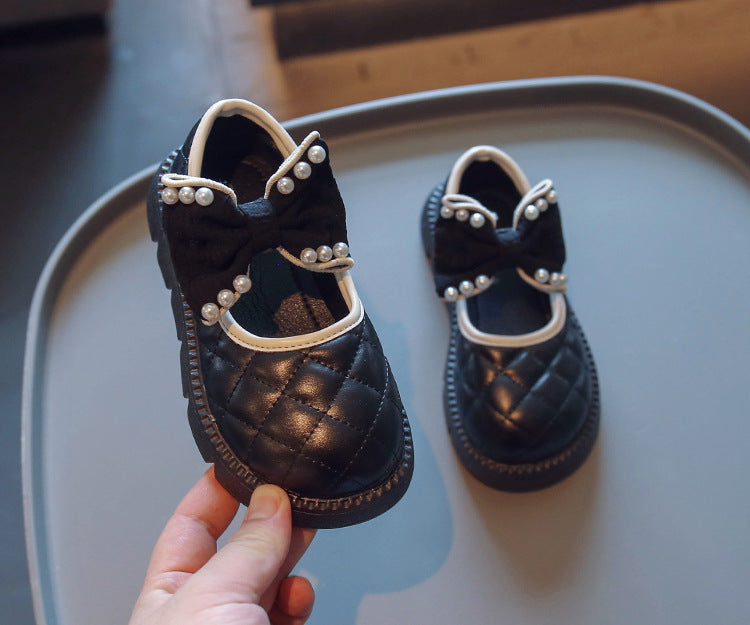 WDY260924-8 حذاء بناتي أنيق قالب مريح رسمي للأعياد والمناسبات