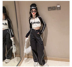 RM171223-13طقم بناتي ( بلوزة صوفيه ناعمة + بنطلون )