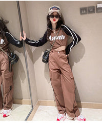 RM171223-13طقم بناتي ( بلوزة صوفيه ناعمة + بنطلون )