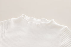 RM231223-9 طقم بناتي 4 قطع ( بلوزة قطنية + جكيت + بنطلون + اكسسوار الببيونة)