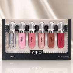 بكج ملمّعات شفاه KIKO Milano – 6 ألوان لامعة Cos120526-13