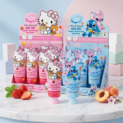 كريم مرطب ومعطر لليدين برائحة الفراولة والخوخ 🍓🍑
 Munsh010626-1