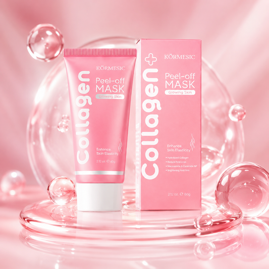 ماسك كولاجين لتفتيح ونضارة الوجه - KORMESIC Peel-Off Mask Glowing Skin 60g   CAS-20260614-215226-502