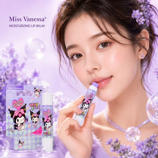 مرطب شفاه Miss Vanessa كريمي باللافندر – ترطيب، نعومة ولمعة طبيعية Cas320526-44