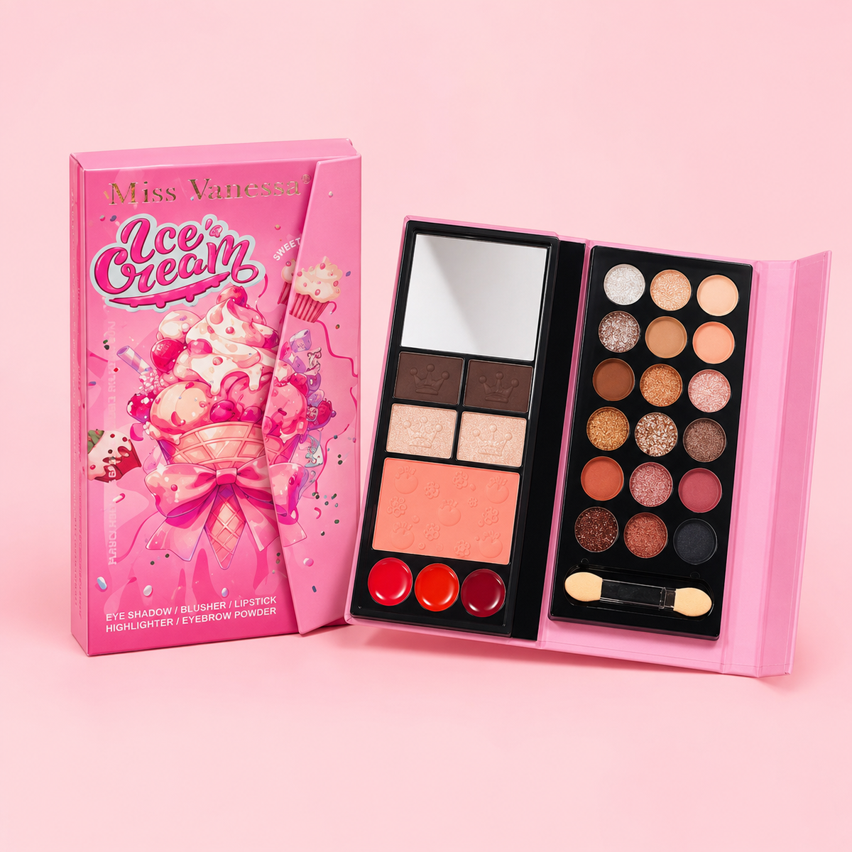 باليت مكياج Miss Vanessa Ice Cream متعددة الاستخدامات Munsh320526-41
