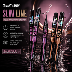 آيلاينر سائل خط رفيع مقاوم للماء Romantic Rain Slim Line Cos120526-22