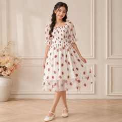 AO0507-17 فستان صبايا مميز حجم واحد مناسب ( 45 -60 كغم) ,, Free Size (45 - 60) KG