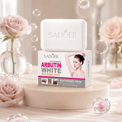 صابون (سادور أربوتين وايت) للعناية بالبشرة وتفتيحها وتوحيد لون الجلد Sadoer Arbutin White . Cas320526-47