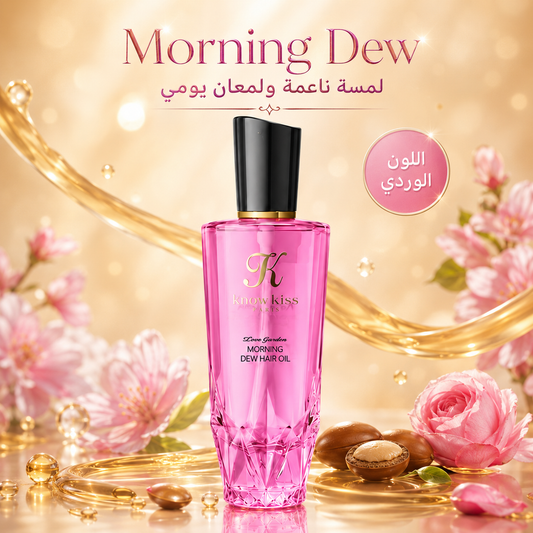 سيروم زيت الشعر مونلايت كريستال - Know Kiss Paris Moonlight Quartz – 60ml CAS-20260614-221428-991