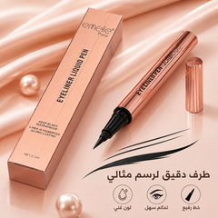 ايملي آيلاينر سائل أسود مقاوم للماء Emelie Paris Liquid Pen – أسود عميق - CAS-20260610-025750-670