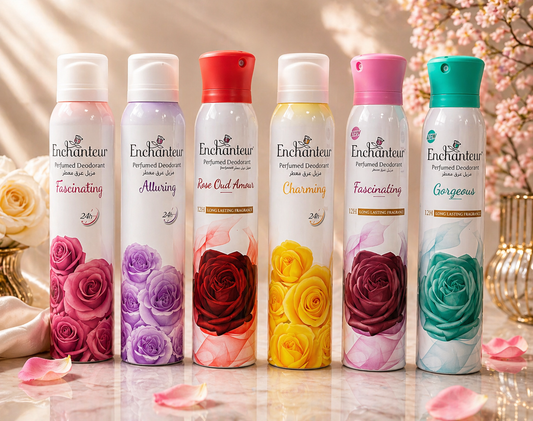 مزيل عرق إنشانتور الفاخر – عطر يدوم طويلاً 🌸 Cos-010526-25