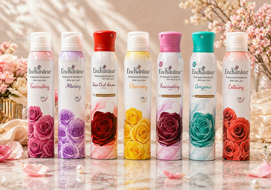 مزيل عرق إنشانتور الفاخر – عطر يدوم طويلاً 🌸 Cos-010526-25