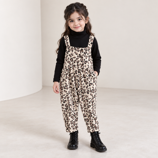 طقم افرهول قطعتين (بلوزة + افرهول تايجر ) AS-2237G