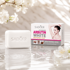 صابون (سادور أربوتين وايت) للعناية بالبشرة وتفتيحها وتوحيد لون الجلد Sadoer Arbutin White . Cas320526-47
